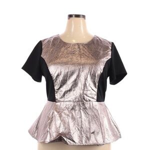 Forever 21 Faux Leather top and Skirt